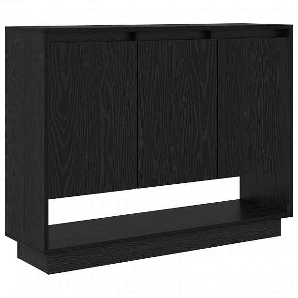 vidaXL Servírovací skříň Černý dub 97 x 29 x 75 cm Kompozitní dřevo