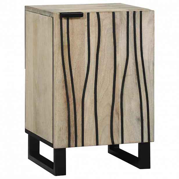 vidaXL Skříňka pod umyvadlo Bílá 38 x 33 x 58 cm Kompozitní dřevo