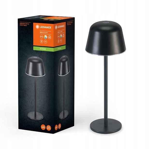Venkovní stolní Led lampa Akumulátorová 2.5W 200lm IP54 Endura Ledvance