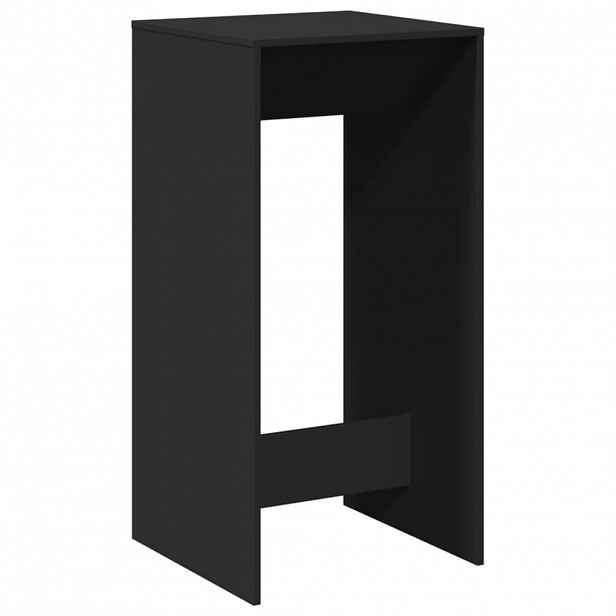 vidaXL Barový stůl černý 51 x 50 x 103,5 cm kompozitní dřevo