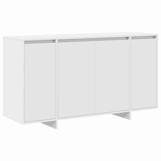 vidaXL Servírovací skříň Bílá 135 x 41 x 75 cm Kompozitní dřevo