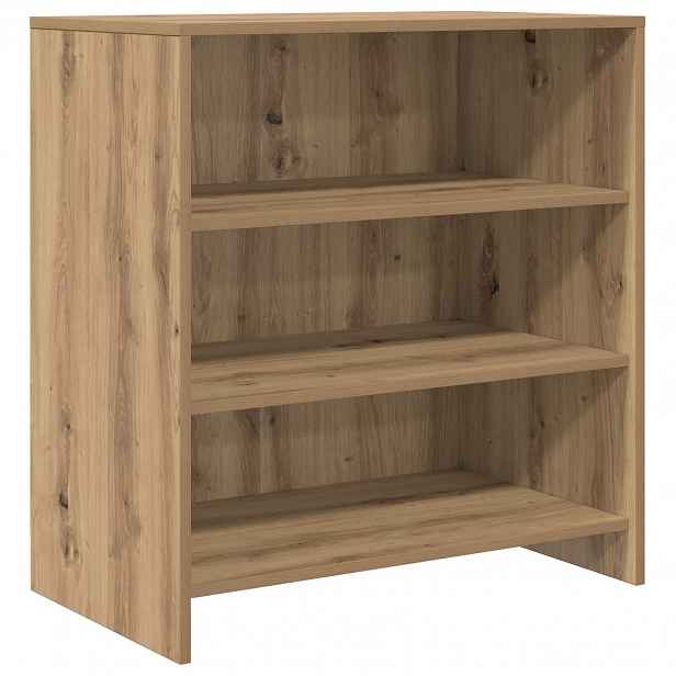 vidaXL Servírovací skříň Hnědá 70 x 41 x 75 cm Kompozitní dřevo