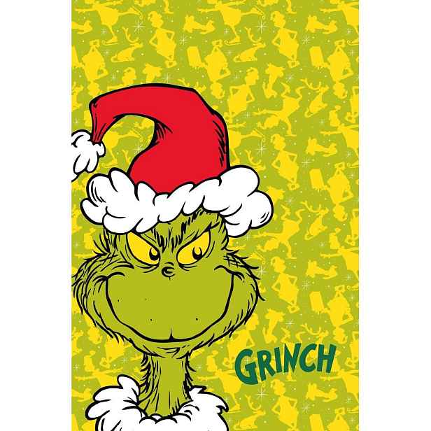 Zelená fleecová dětská deka 100x150 cm Grinch – Jerry Fabrics