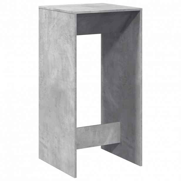 vidaXL Barový stůl betonově šedý 51 x 50 x 103,5 cm kompozitní dřevo