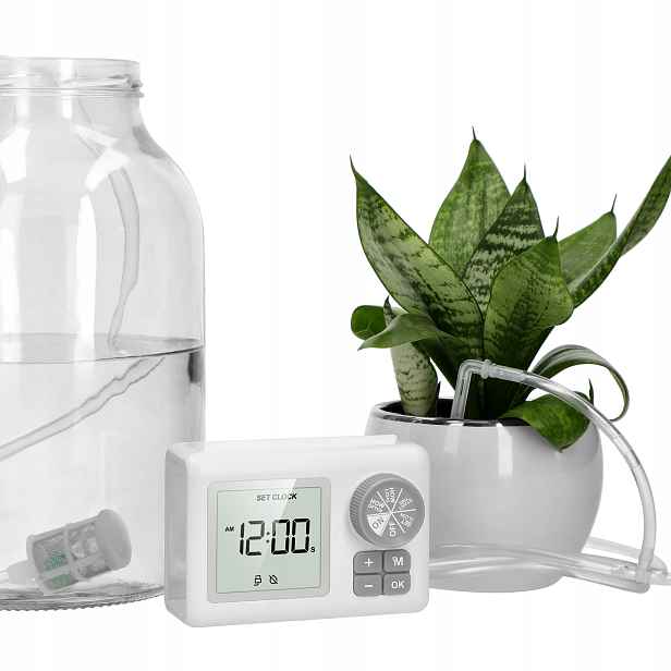 Automatické Zavlažování Rostlin zavlažovací systém 15 květináčů Timer LCD Usb