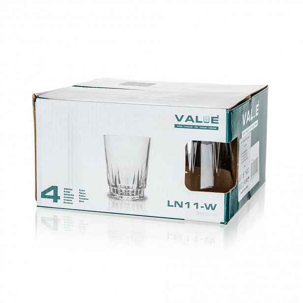 Banquet 4dílná sada sklenic Value, 300 ml