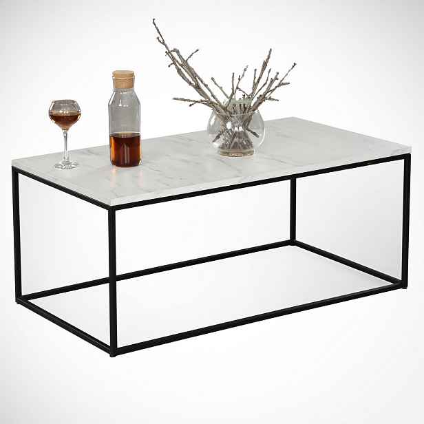 Konferenční stolek Cosco White