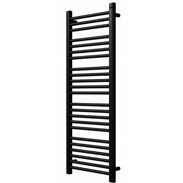 Koupelnový radiátor Vinolli Hugo 112x45 487 W vodní Černý