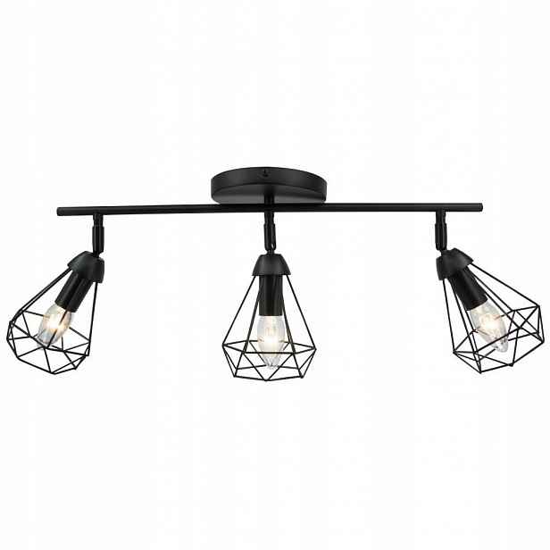 Reflektorová lampa Spot Malibu 8414/3 Černá Elem