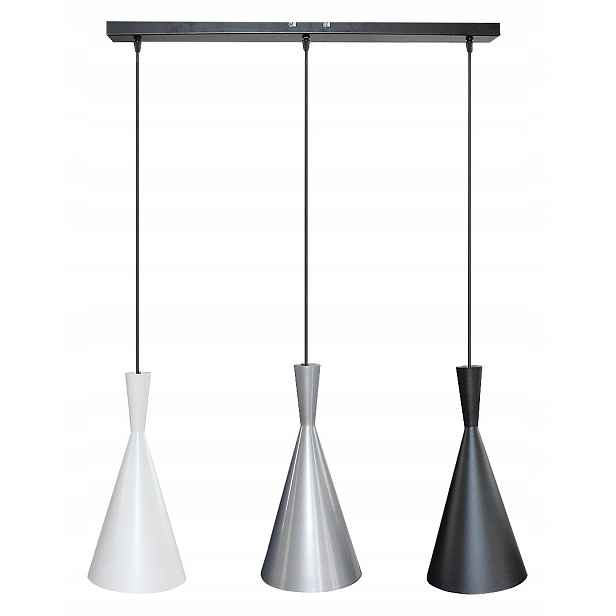Závěsná lampa E27 3x40W černá 5312 Trincola Rabalux