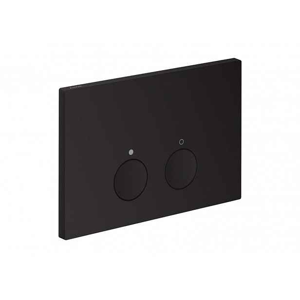 Axor FlushPlate - Ovládání splachování, matná černá 42530670