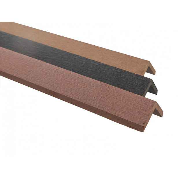 Ukončovací lišta WPC Guttadeck, 40 x 40 x 2900 mm, hnědá GU4394296