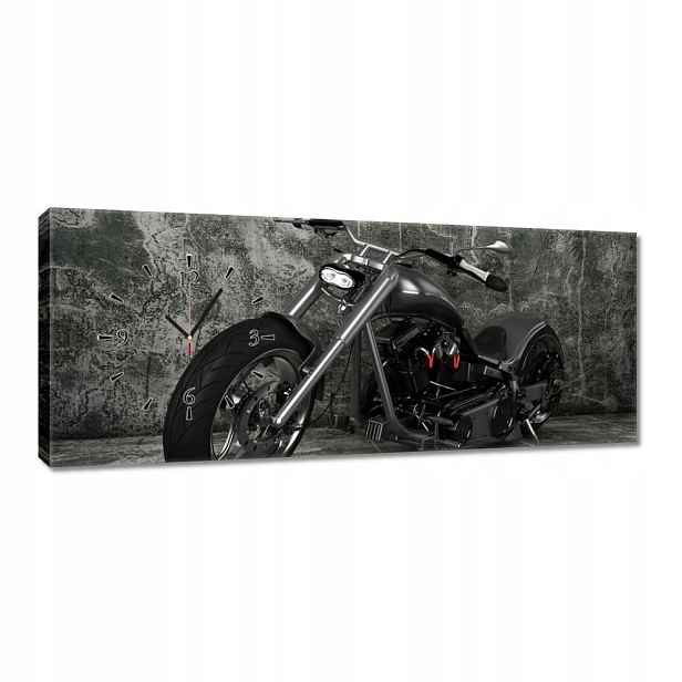 Nástěnné hodiny 100x40 Americký chopper