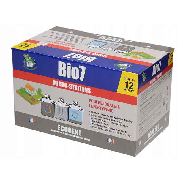 Přípravek Bio7 Entretien Micro-stations 960 g 1 kg 12 měsíců
