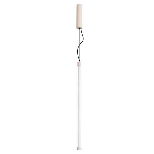 Béžové kovové LED závěsné svítidlo ø 6 cm TRANG – Thoro