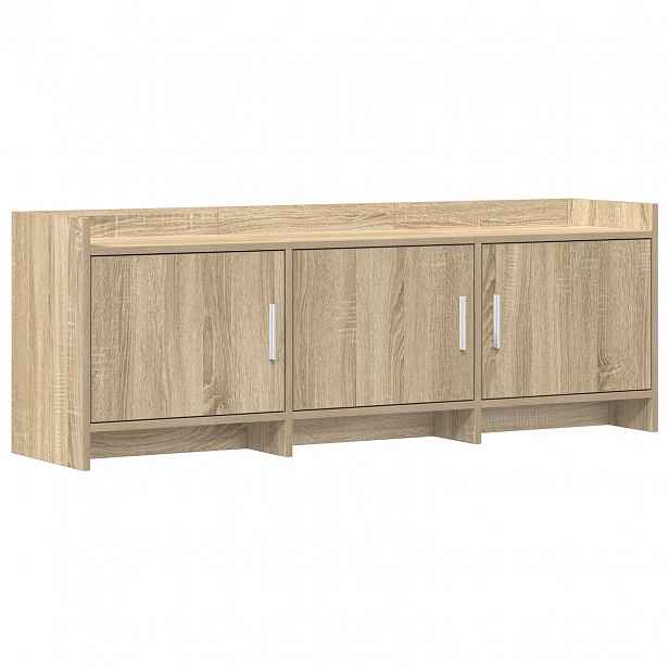 vidaXL Televizní skříň 130 x 33 x 47 cm Dub sonoma Kompozitní dřevo