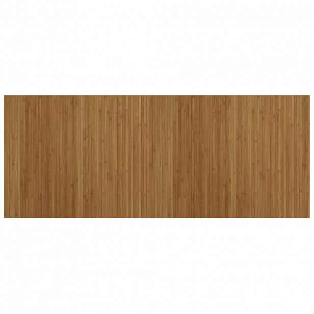 vidaXL Koberec obdélníkový hnědý 80 x 200 cm bambus