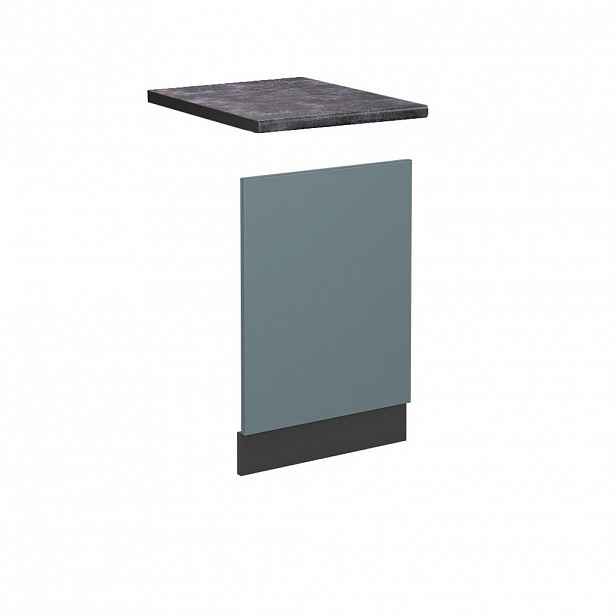 Vicco PŘEDNÍ PANEL R-Line Modrošedá 45 cm , PD Antracit