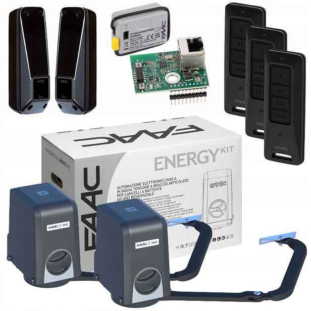 Faac Energy+ Xwbl- WiFi Lan+ Pilot XT4FDS 3ks pohon dvoukřídlé brány