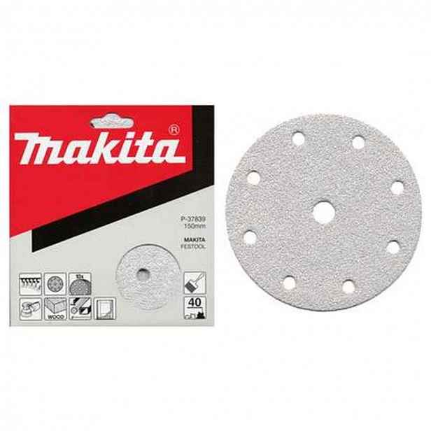 Makita - Brusný papír K180, průměr 150 mm, 10 ks P-37895