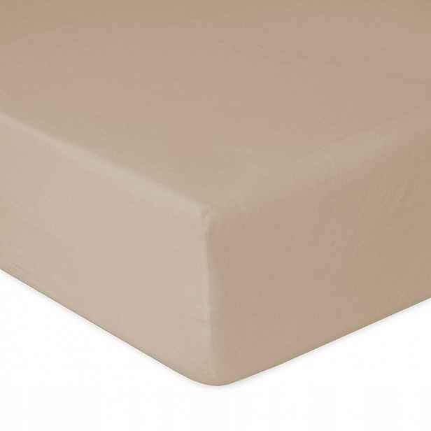 Prostěradlo jersey 150/160x190/200x30 béžové s gumičkou na matrace 30 cm