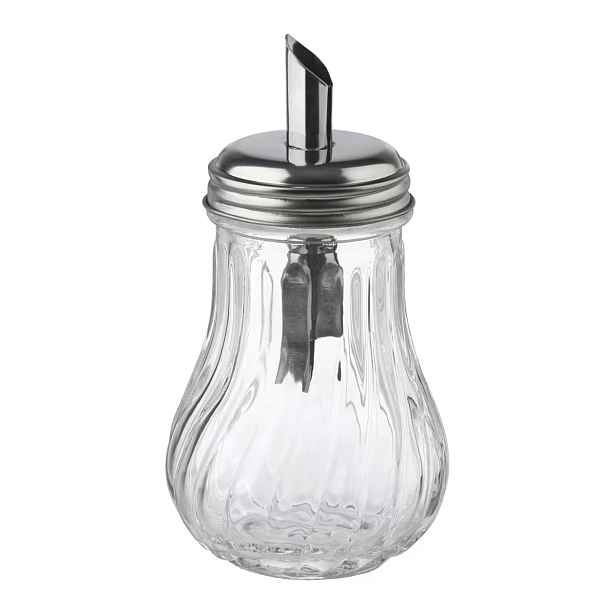 Royal Kitchen Skleněná cukřenka s dávkovačem 170 ml, 12185