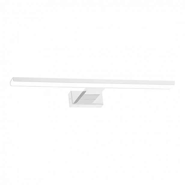 Nástěnná lampa Pinto Bílá 12W Led 50cm Nástěnná lampa do domu do pokoje Moderní