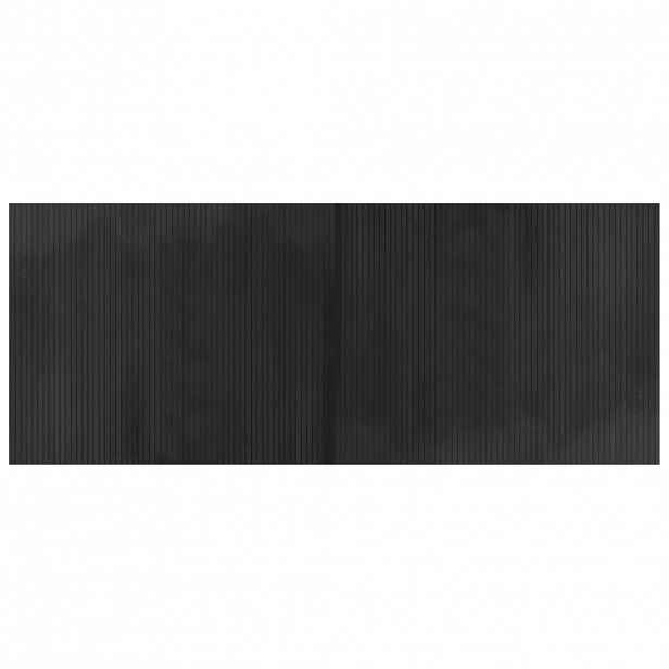 vidaXL Koberec obdélníkový šedý 80 x 200 cm bambus