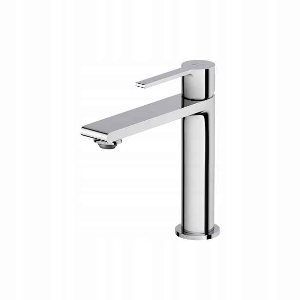 Stojánková umyvadlová baterie Cersanit Virgo Chrom S951-587 je módní elegantní