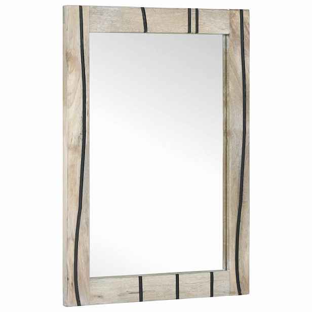 vidaXL Koupelnové zrcadlo Bílá 50 x 2,5 x 70 cm Obdélníkový