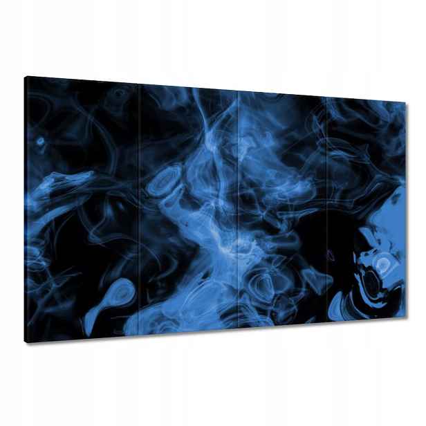 Obrazy 120x80 Typická modrá barva