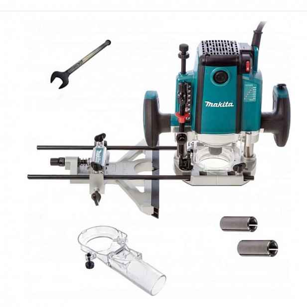 Makita - Vrchní frézka 2100 W, s příslušenstvím RP2303FC01