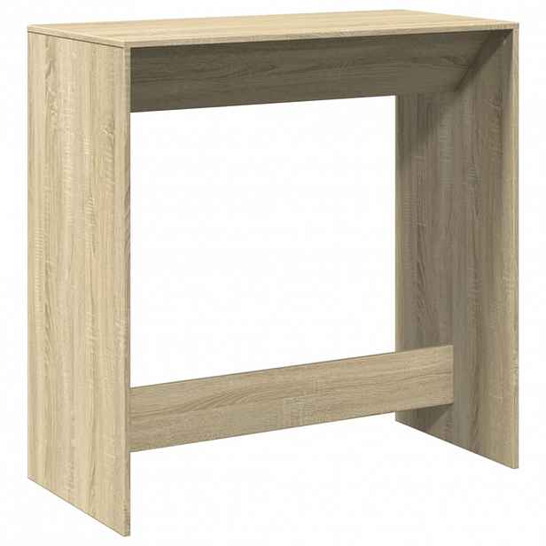 vidaXL Barový stůl dub sonoma 102 x 50 x 103,5 cm kompozitní dřevo