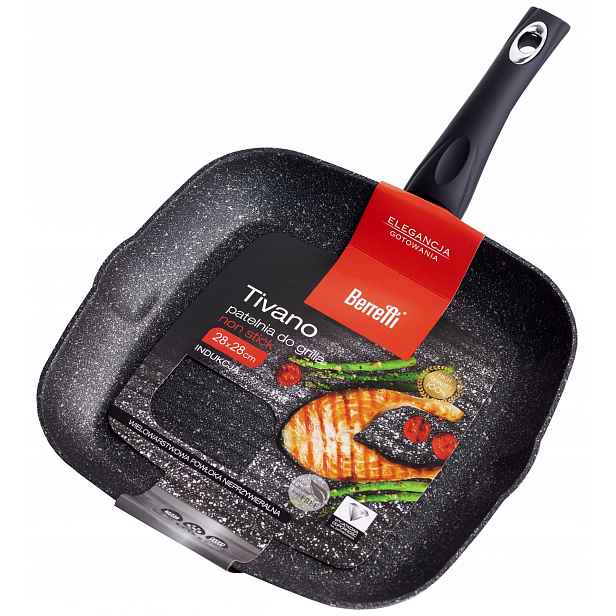 Grilovací Pánev 28 CM Indukční