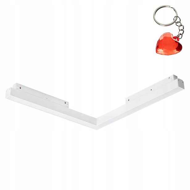 Led rohová kolejnicová lampa 24W Saga Track Magnetic Corner A AZ4616 Azzardo