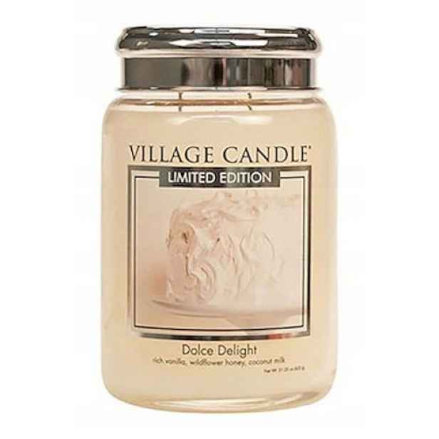 Svíčka vonný sója Dolce Delight Village Candle 1