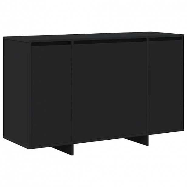 vidaXL Servírovací skříň Černá 120 x 41 x 75 cm Kompozitní dřevo