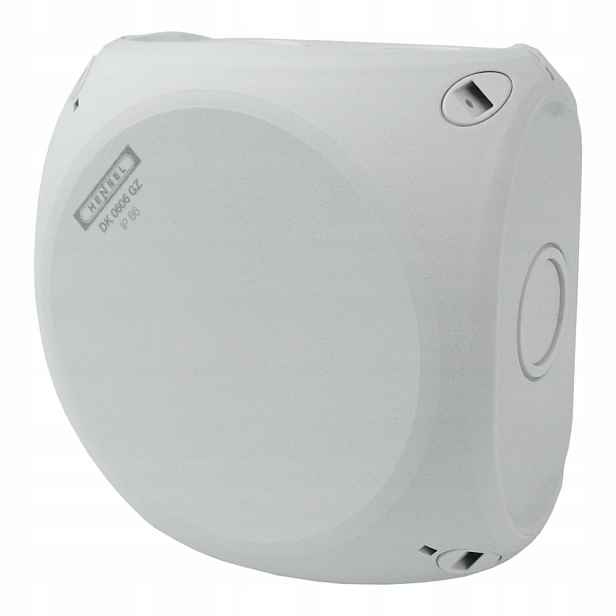 Hensel Odbočná krabice 130x130x77 se svorkami 5x6mm2 Ip66 Šedá DK0606 Gz