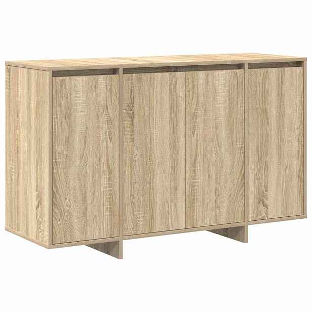 vidaXL Servírovací skříň Sonoma dub 120 x 41 x 75 cm Kompozitní dřevo
