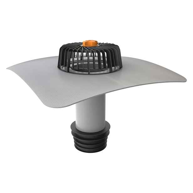 Vpust střešní svislá sanační TOPWET TW SAN 90 PVC