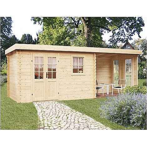 Zahradní chatka Relax s modulem 2 28mm