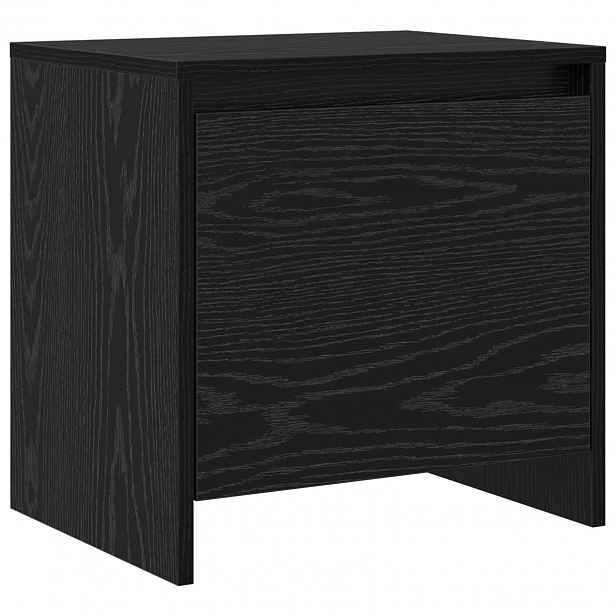 vidaXL Noční skříňka Černý dub 45 x 34 x 44,5 cm Kompozitní dřevo