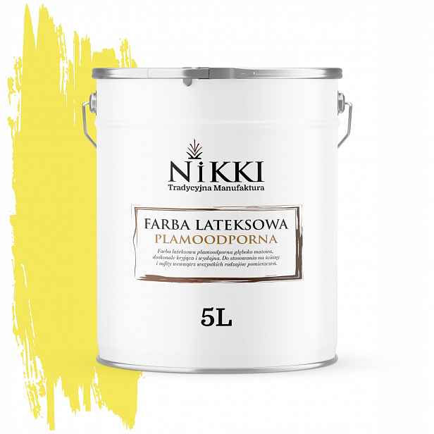 Barva Odolná Vůči Skvrnám, Citronová Barva H7276 5L, Hluboký Mat