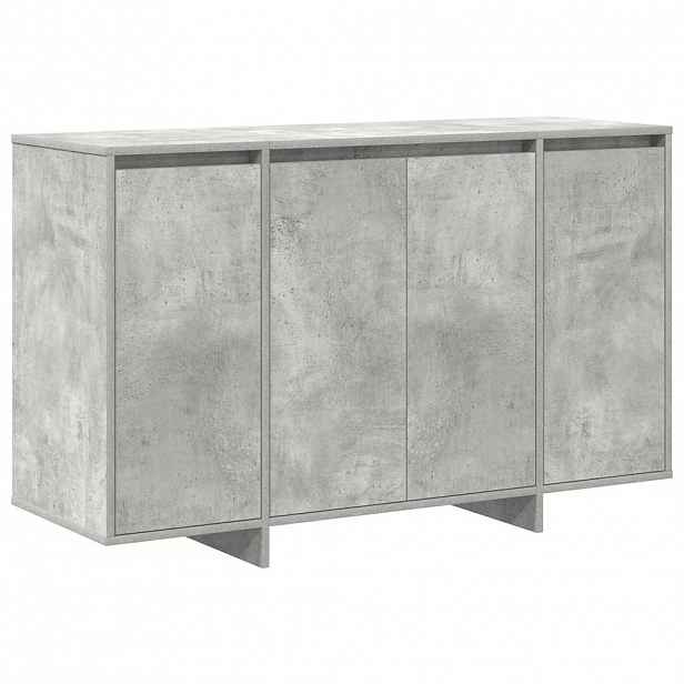 vidaXL Servírovací skříň Betonově šedá 120 x 41 x 75 cm