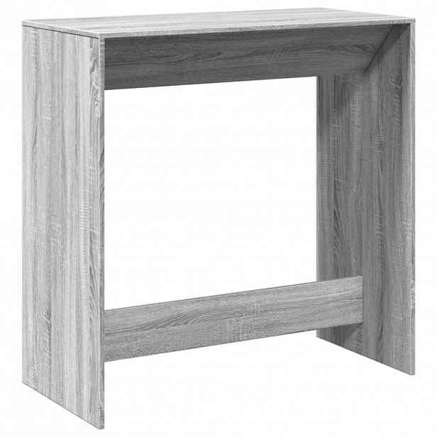 vidaXL Barový stůl šedý sonoma 102 x 50 x 103,5 cm kompozitní dřevo