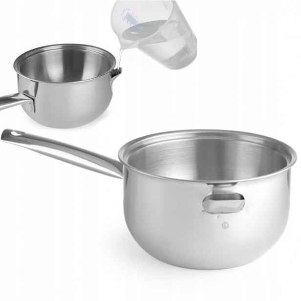 Rendlík s vodním pláštěm ocelový 1 l 300 x 165 x 95 mm Hendi 833032
