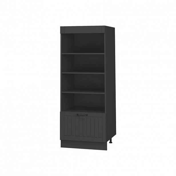 Vicco KUCHYŇSKÝ REGÁL Fame-Line, Tmavě šedá/Antracit, 60 cm