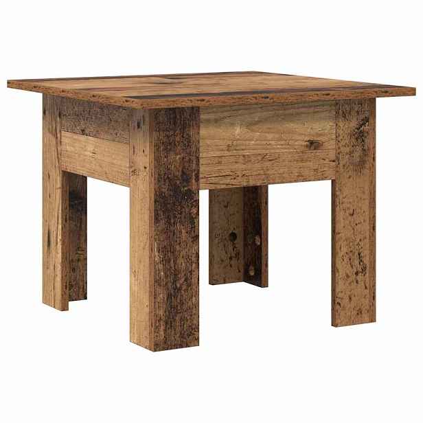 vidaXL Konferenční stolek Staré dřevo 55 x 55 x 42 cm Kompozitní dřevo