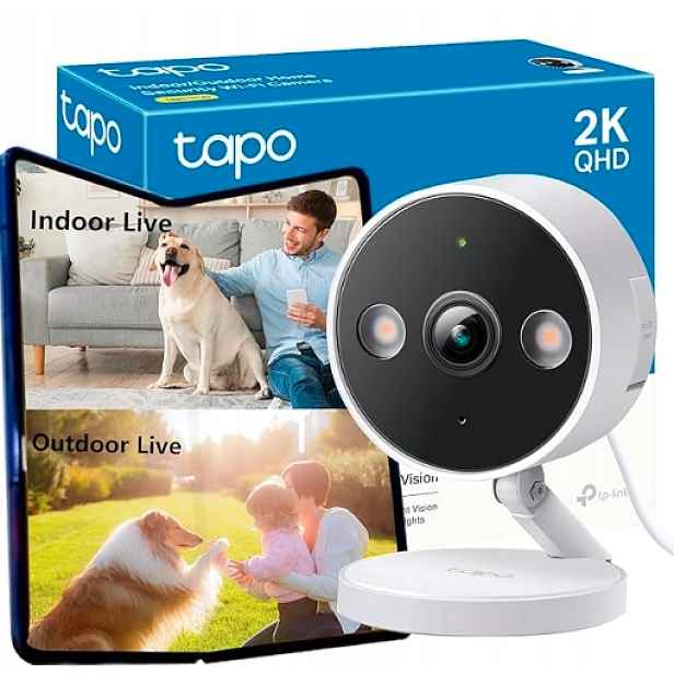 Wi-fi Kamera 2K Qhd Pro Vnější I Vnitřní Monitoring, Obousměrné Audio