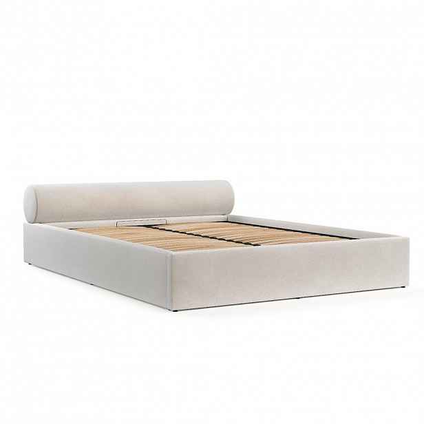 AltaBeds ČALOUNĚNÁ POSTEL SOLVO 180/200 cm Krémová